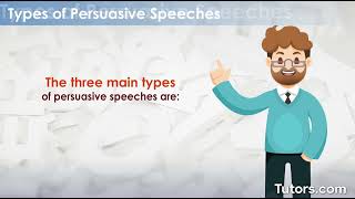 Persuasive Speeches  Types Topics and Examples [upl. by Airehs406]