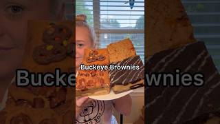 April Buckeye Brownies buckeyebrownies brownies food foodie foodlover foodreview mukbang [upl. by Selie911]