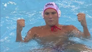 Mens Water Polo Preliminary Round  USA v ROU  London 2012 Olympics [upl. by Egin]