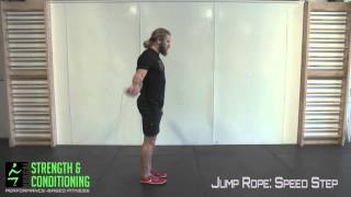 Jump Rope Speed Step [upl. by Ransome]