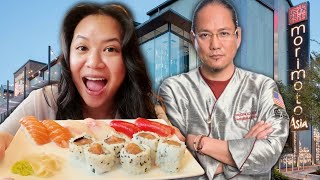 I Went to IRON CHEF Morimotos Restaurant in Disney Springs [upl. by Pettit308]