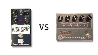 Seymour Duncan Vice Grip vs Keeley Compressor Pro [upl. by Bartram]