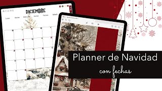 NUEVA AGENDA DIGITAL DICIEMBRE 2024  PLANNER DE NAVIDAD [upl. by Kezer]