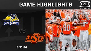 South Dakota State vs Oklahoma State Game Highlights  2024 Big 12 Football [upl. by Srini526]