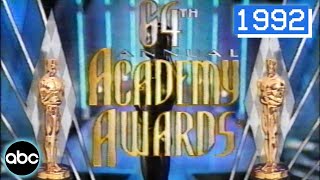 The 64th Annual Academy Awards host Billy Crystal  1992 ABC Full Show with Original Commercials [upl. by Flaherty]