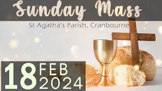 Holy Mass  18022024  First Sunday of Lent [upl. by Anayit]