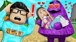 GRIMACE Is In LOVE With My GIRLFRIEND Roblox [upl. by Avigdor]