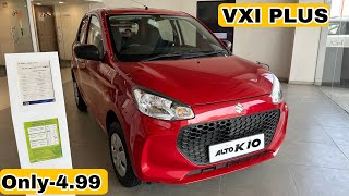 New Maruti Suzuki Alto K10 Vxi Plus 2024  Alto Top Model Price Feature Mileage RealLifeReview [upl. by Georgeanne]