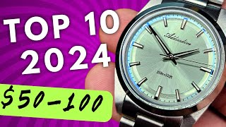 Top 10 BEST Watches 50  100 for men 2024 Aliexpress  How To Best Prices Deals Sale [upl. by Henley931]