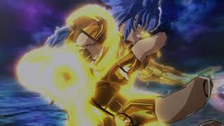 Saint Seiya Soldiers Soul  Gemini Saga  Galaxian Explosion Attack [upl. by Oflunra]