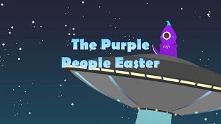 Halloween Songs  The Purple People Eater  Sheb Wooley  Karaoke Lyrics  Songs for Kids [upl. by Atiram]