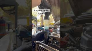 Head Gasket Combustion Leak Test item link available in the description [upl. by Ahtael]