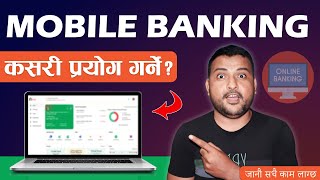 How To Use Mobile Banking In Laptop Mobile Banking Web Kasari Chalaune Mobile Banking App In Nepal [upl. by Yelahs408]