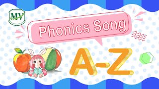 ABC Phonics Song  How to say the sounds AZ [upl. by Aicercal]