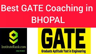 BEST GATE COACHING IN BHOPAL [upl. by Mohamed]