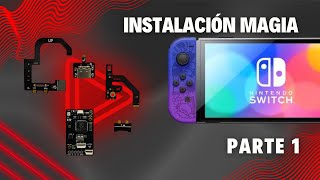 Instalación chip hwfly nintendo Swich Oled [upl. by Avehsile]