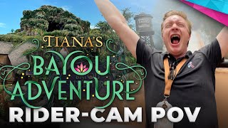 Tianas Bayou Adventure RIDE TALKTHROUGH POV with Jack  DSNY Newscast [upl. by Landmeier112]