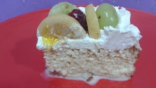 Pastel 3 leches Segunda parte Receta 38 [upl. by Haleehs]