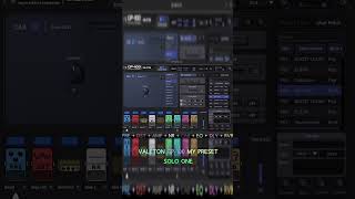 VALETON GP100 MY PRESET SOLO 1 valeton shorts Roomstudio9 [upl. by Hutson504]