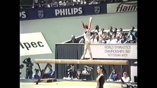 AA 1987 World Championships Ecaterina Szabo ROU BB 8 950 [upl. by Devora357]