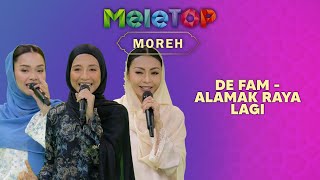 De Fam  Alamak Raya Lagi  MeleTOP  Nabil amp Hawa [upl. by Atinaujnas]