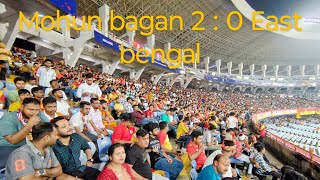 Mohun bagan vs East Bengal derby match vlog fullmatch goals mohunbagan eastbengal kolkata [upl. by Tooley887]