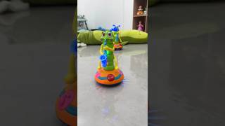 Light Up Dancing Swinging Caterpillar Insect with Saxophone  Glides Flaps Music amp Lights [upl. by Atnahs]