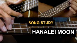 How to play Hanalei Moon on ukulele  Hawaiian ukulele songs [upl. by Roper]