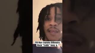 FYB Marr Explains Billionaire Black “Trollin” Song 🧌 chiraq drill shorts fyp [upl. by Lenuahs150]