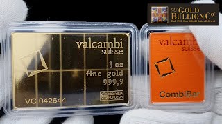 1oz Valcambi Gold CombiBar I Buy Now [upl. by Allx]