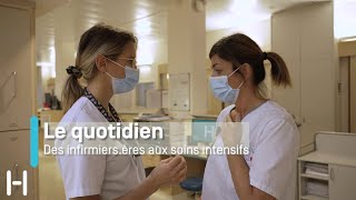 Reportage  Le quotidien des infirmiersières aux soins intensifs [upl. by Ane238]