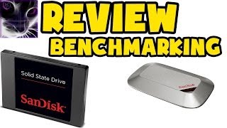 SanDisk SSD 128gb amp Memory Vault 8gb  Review  Benchmarking [upl. by Netsirhk]