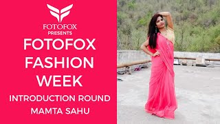 Mamta Sahu  Introduction Round  Fotofox Fashion Week  Miss India 2020  Chhattisgarh [upl. by Allianora]