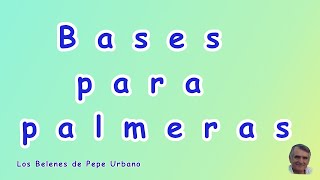 Bases para colocar palmeras [upl. by Anaderol666]