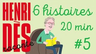 Henri Dès raconte  Attention au départ et 5 histoires  compilation 5 [upl. by Pepin729]