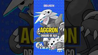 Aggron o DRAGÃO de AÇO Pokemon Pokemonvgc Pokemongo Aggron [upl. by Tobit431]