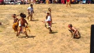 Mashpee Wampanoag Tribe powwow 2016 Native Youth boys dance [upl. by Brownley]