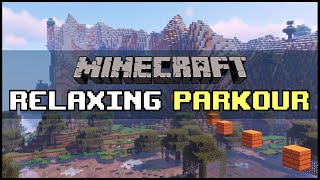 1 hour 20 minutes of relaxing Minecraft Parkour Nostalgia Scenery No Ads [upl. by Einnaoj]