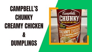 Campbells Chunky Creamy Chicken amp Dumplings [upl. by Cochrane]