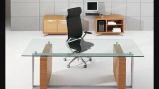 Mobilier de bureau design  Bureau en verre ATTITUDES BUREAUX [upl. by Grinnell688]