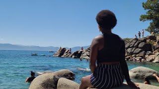 We On Secret Cove Beach in Lake Tahoe [upl. by Calise]