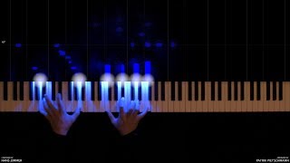 The Dark Knight  Main Theme Piano Version  Sheet Music [upl. by Ardnaiek]