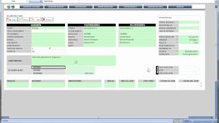 Excel Boekhouden instructie klantfactuur maken wwwfirmfocusbiz [upl. by Yenolem]