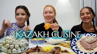 What do people eat in KAZAKHSTAN [upl. by Ynehpets]