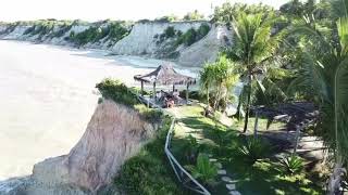 Praia do Tororão Prado Bahia Drone [upl. by Anerual]