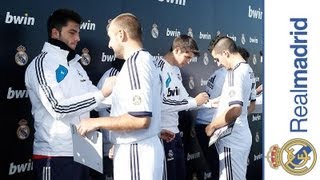 Adán Essien Callejón y Morata fueron los protagonistas del clínic de Bwin [upl. by Nylecoj296]