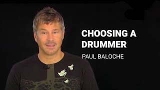 Paul Baloche Choosing a drummer [upl. by Weldon688]