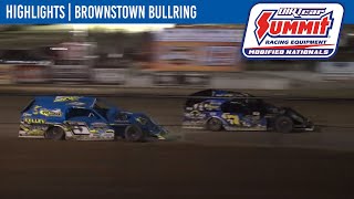 DIRTcar Summit Modified Nationals  Brownstown Bullring  June 21 2024  HIGHLIGHTS [upl. by Roderica]