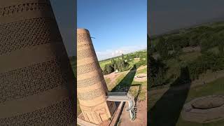 Burana Tower kyrgyzstan tokmak shorts shortsvideo shortsviral interesting history fpv [upl. by Domini]