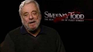 Sweeney Todd  Interview with Stephen Sondheim [upl. by Gene]